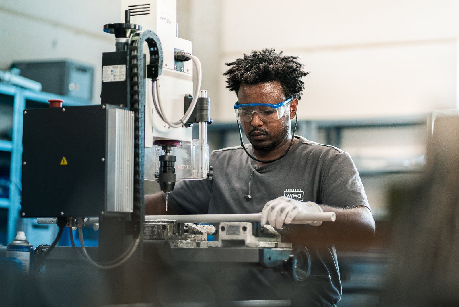 CNC-Fertigung mechanischer Komponenten bei WiMo